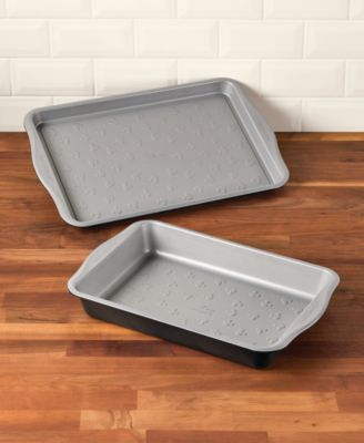Disney Bake with Mickey Mouse Steel 2-Piece Bakeware Set