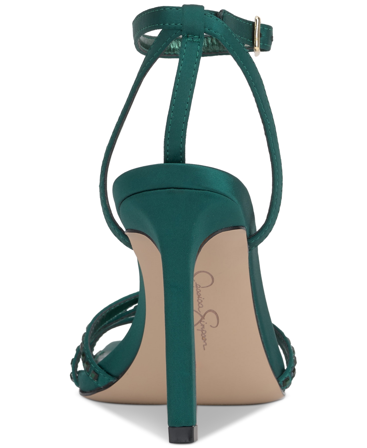 Jessica Simpson Women's Leonah Two-Piece Strappy Embellished Dress Sandals