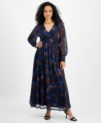 JAMIE & LAYLA - Petite Floral-Print Maxi Dress