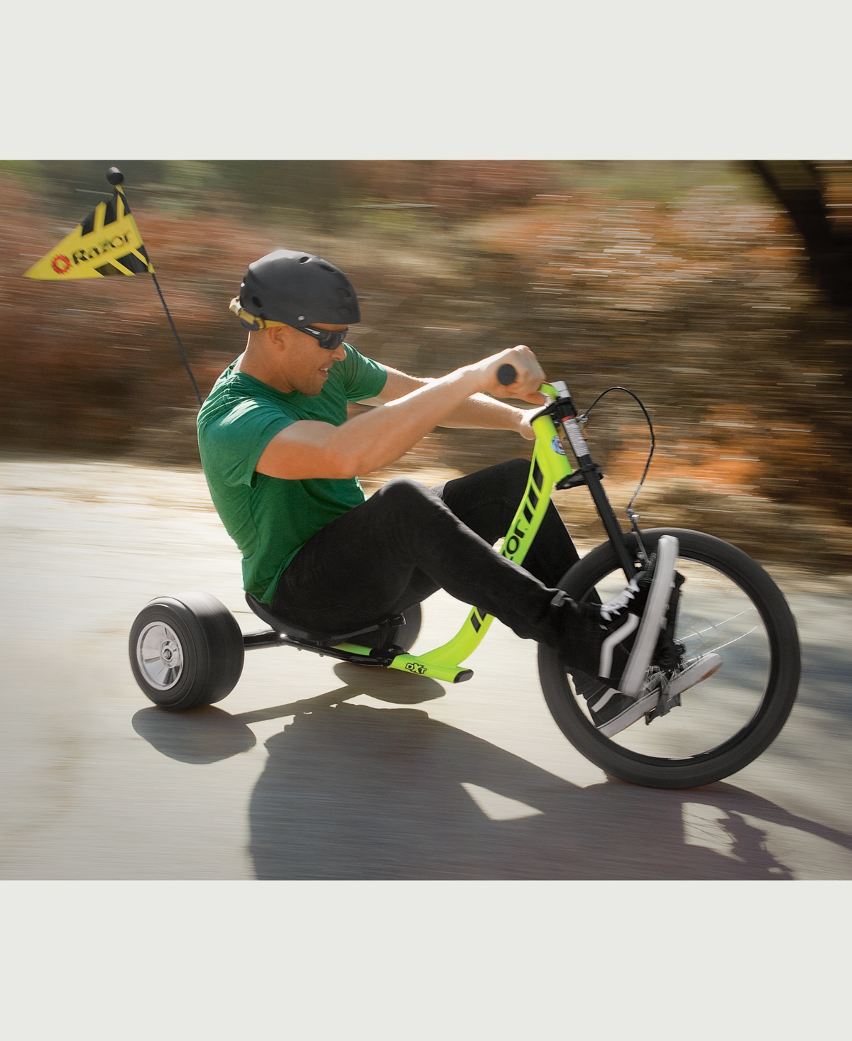 Razor Dxt Drift Trike In Yellow
