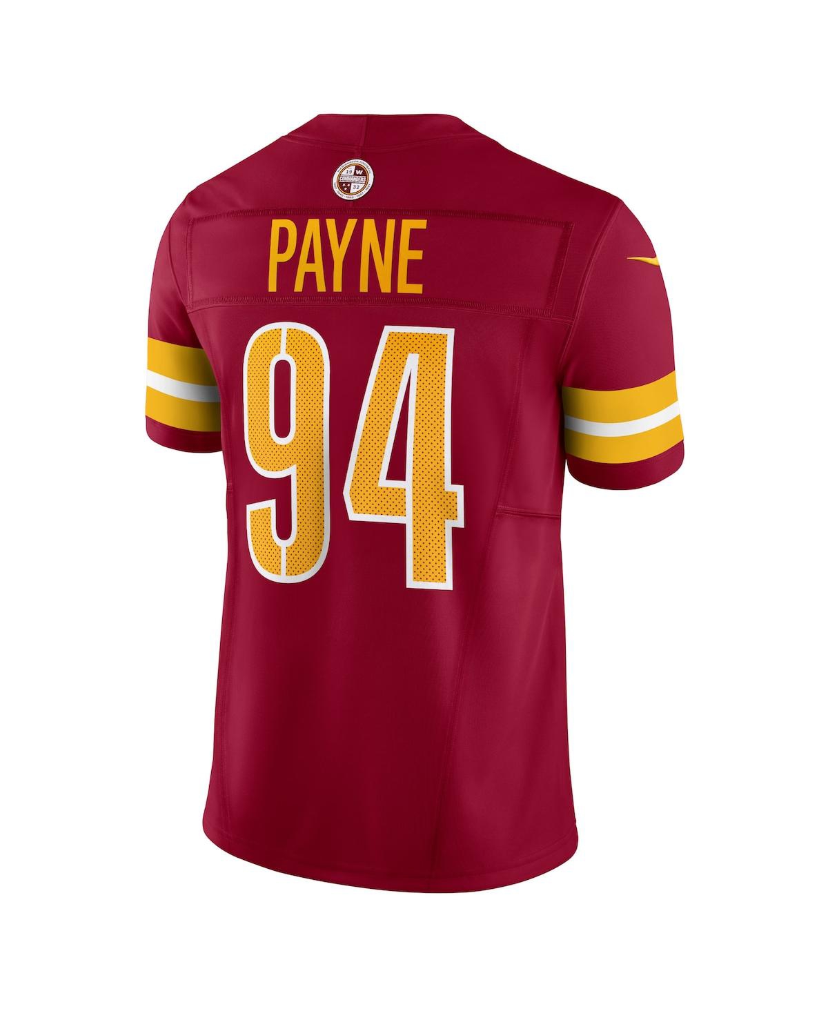 Nike Men's Daron PayneWashington Commanders Vapor F.u.s.e. Limited Jersey - Burgundy