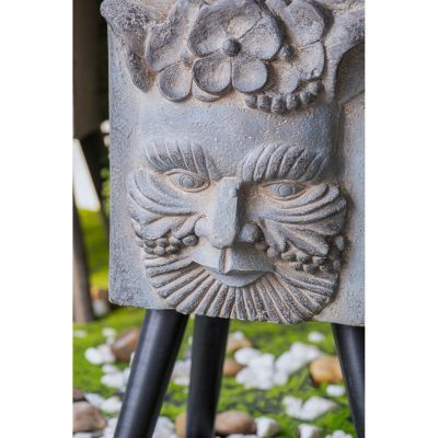 Streamdale 11" x 13" x 22" Greek God Statue Planter with Legs