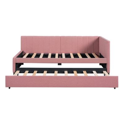 Streamdale Twin Upholstered Daybed with Trundle
