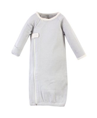 Natural Cotton Zipper Gowns