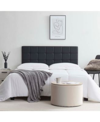 Button Tufted Upholstered Headboard - Full