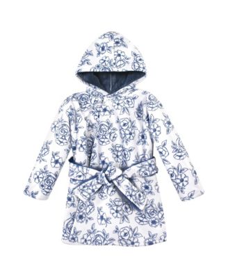 Baby Girls Mink with Faux Fur Lining Pool and Beach Robe Cover-ups