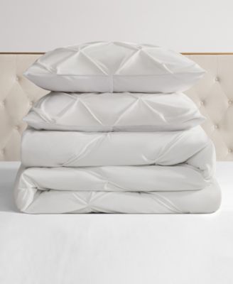 Kiss Pleat Plush 3-Pc. Comforter Set, Full/Queen