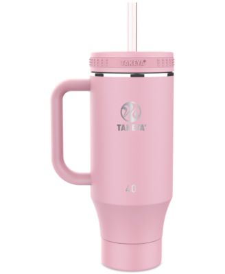 Takeya - Fixed Handle 40-Oz. Insulated Stainless Steel Tumbler