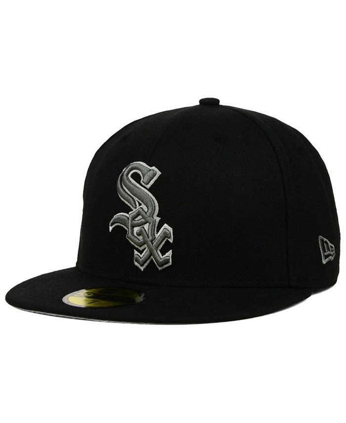 New Era Chicago White Sox Graphite 59FIFTY Cap - Macy's