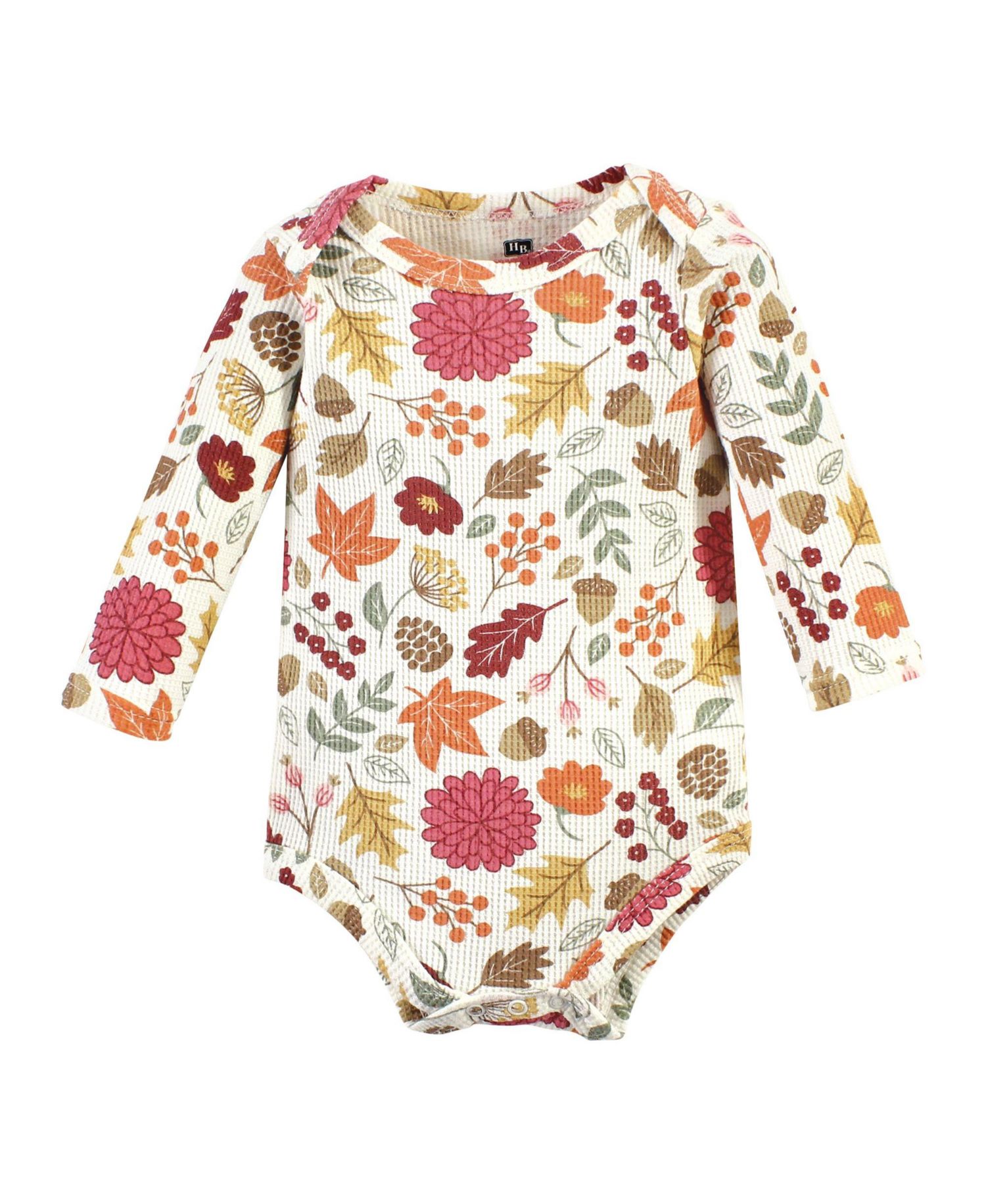 Baby Girls Hudson Thermal Long Sleeve Bodysuits