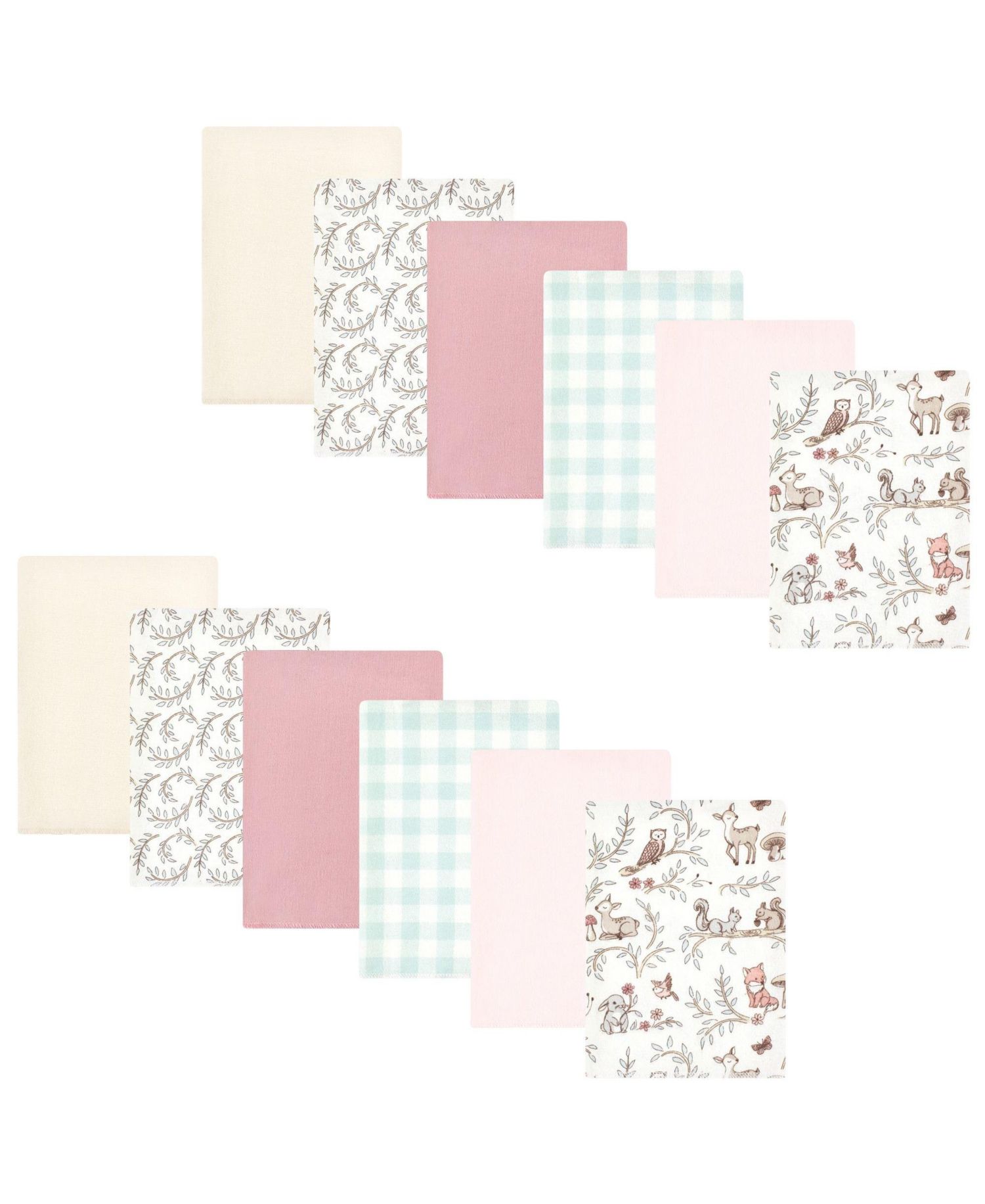 Girl Woodland Pals
