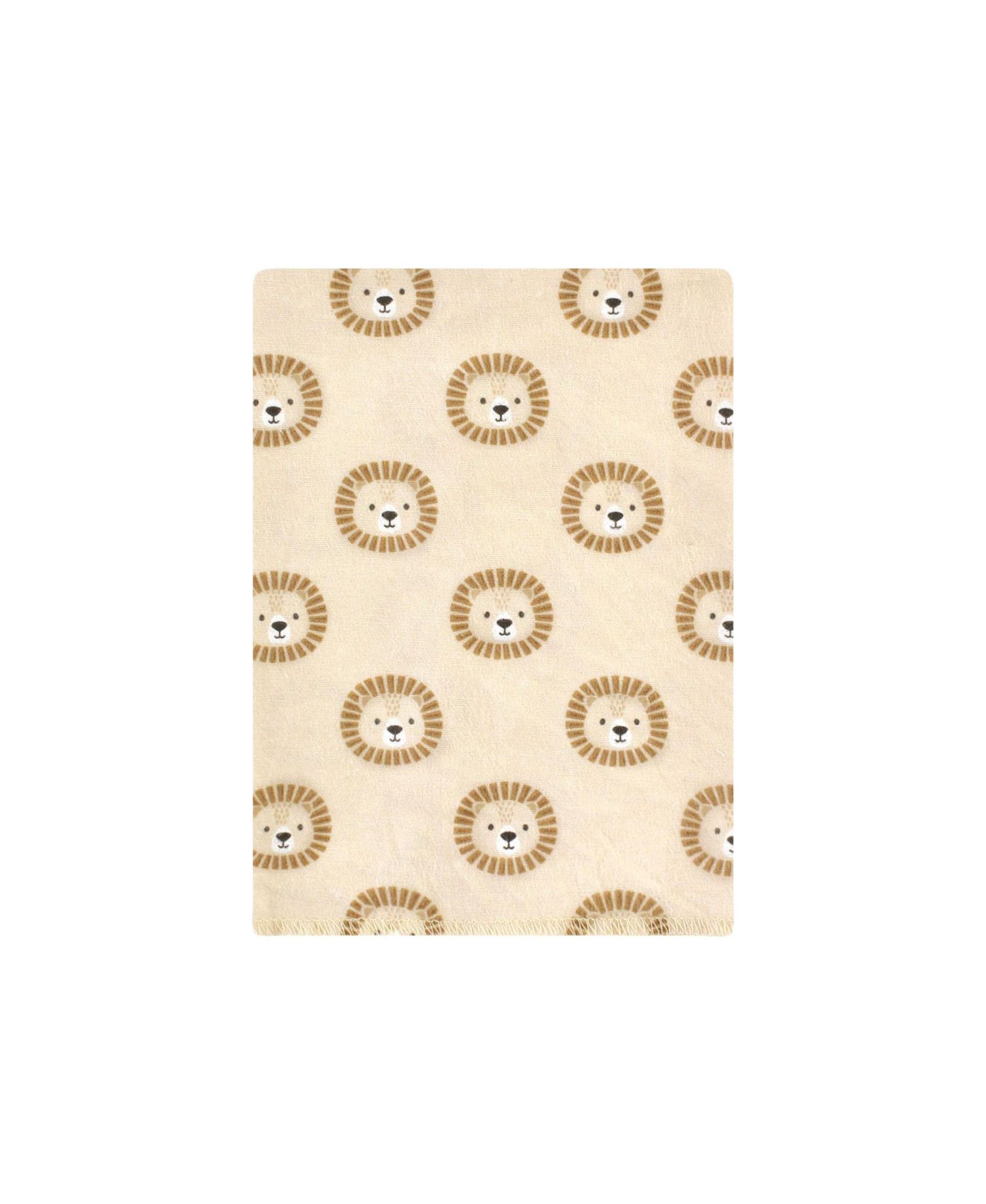Unisex 12-Count Flannel Burp Cloths (Cotton/Poly Blend)