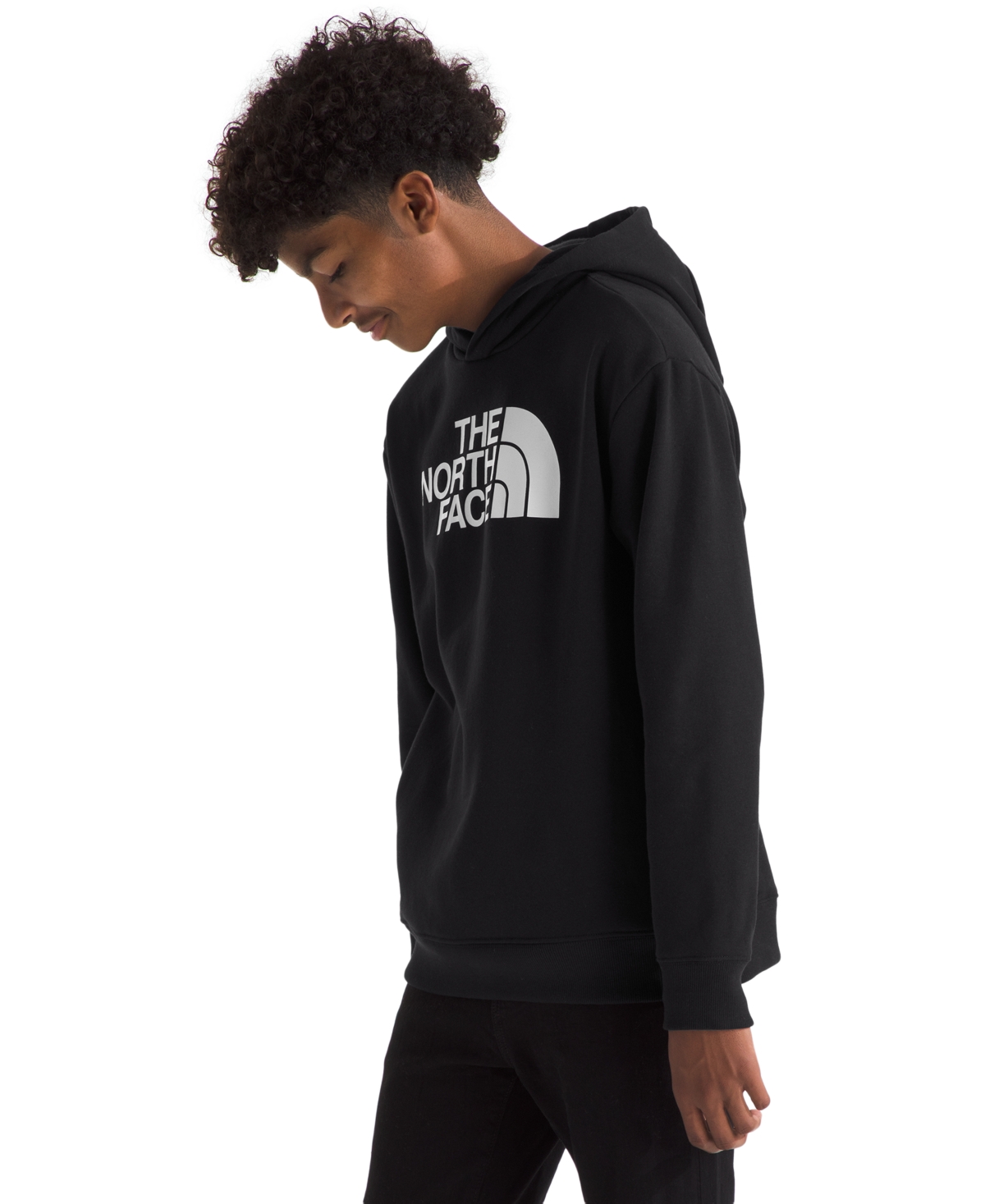 The North Face Big Kids Half Dome Camp Fleece Pullover Hoodie -tnf White