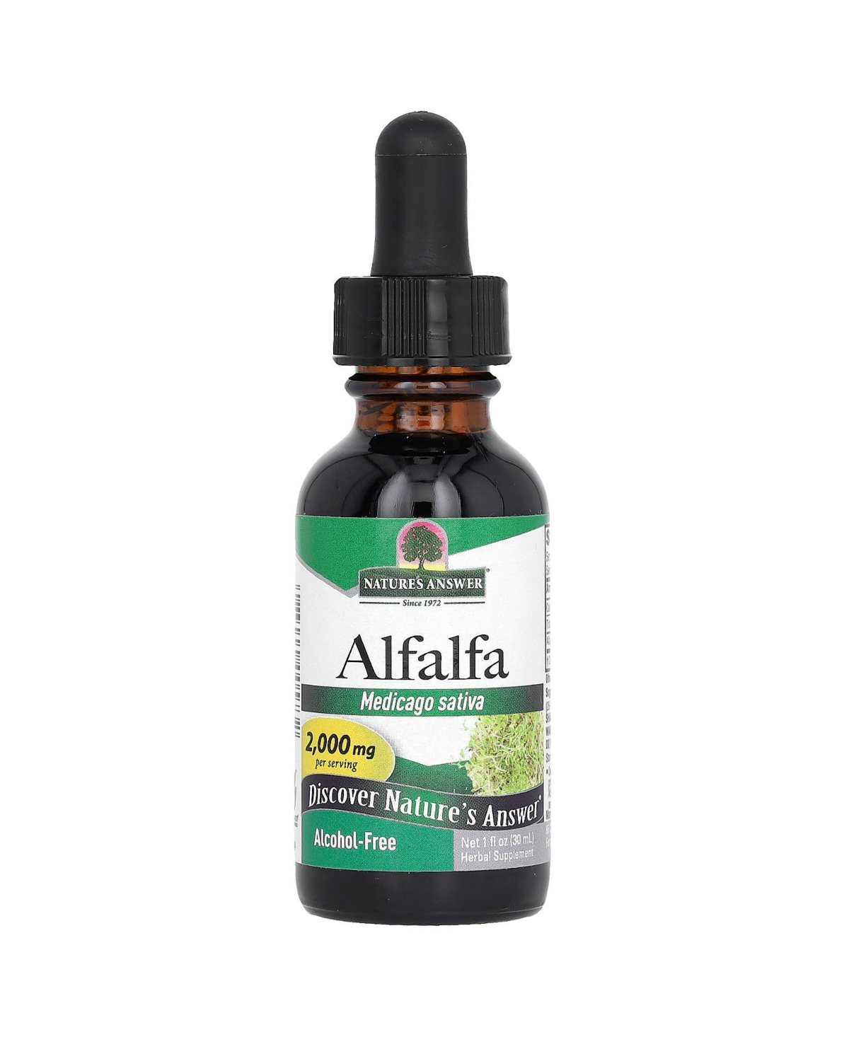 Alfalfa Alcohol-Free 2 000 mg - 1 fl oz (30 ml)