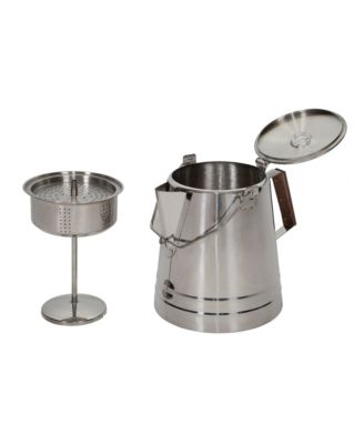 Stainless Steel Percolator Coffee Pot 28 Cups