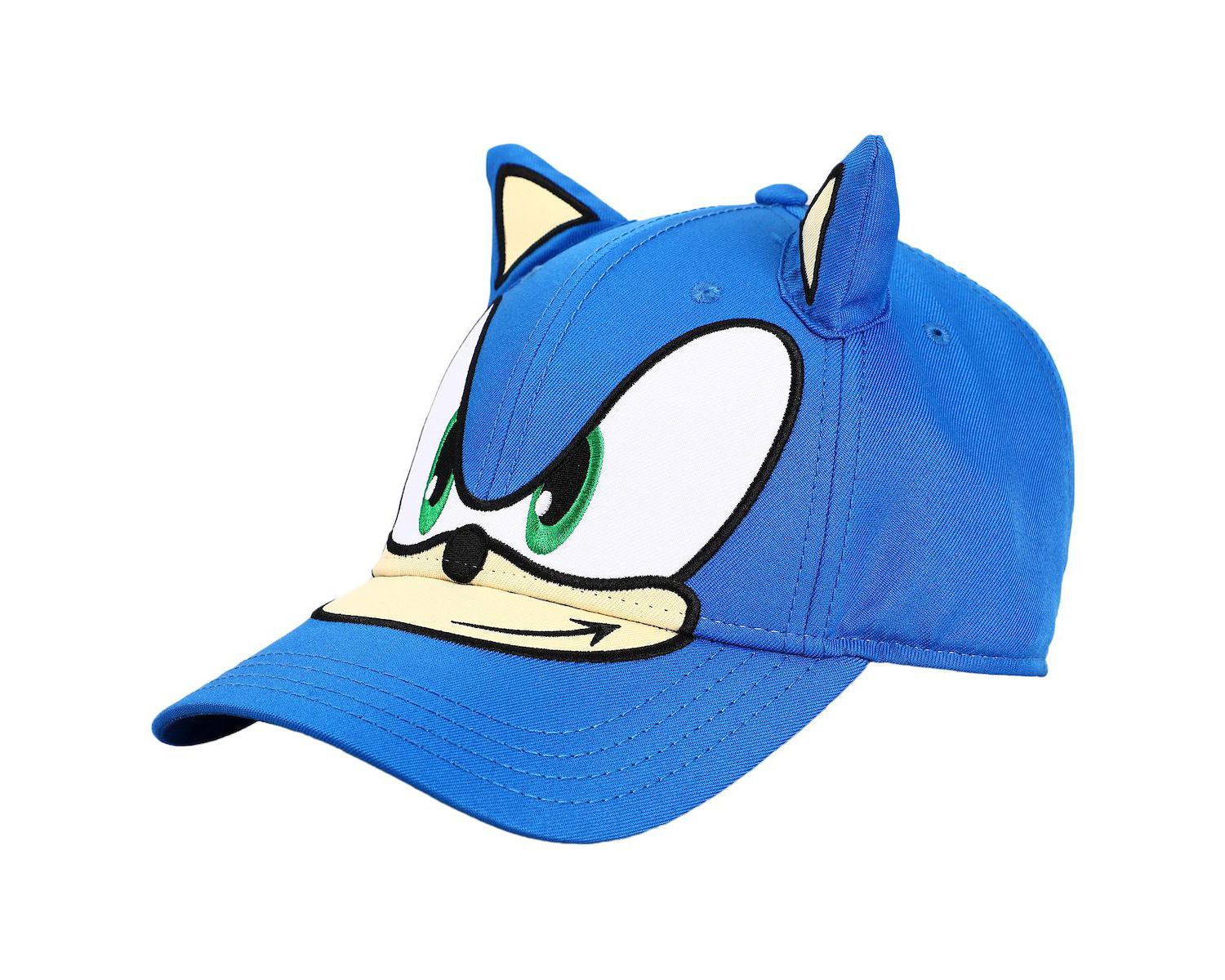 Men's Face with Plush Ears Snapback Hat