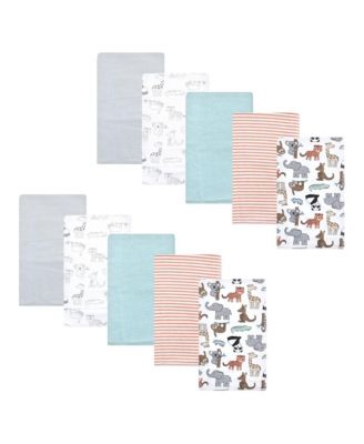 Flannel Burping Towels Set of 10
