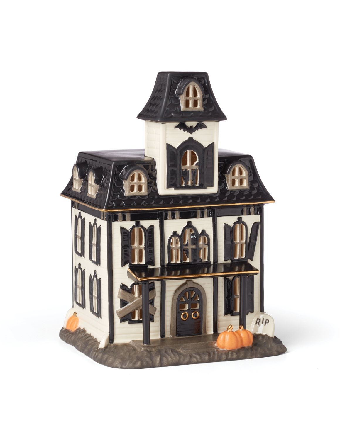Lenox Classic Halloween Light-up House Figurine In Multi