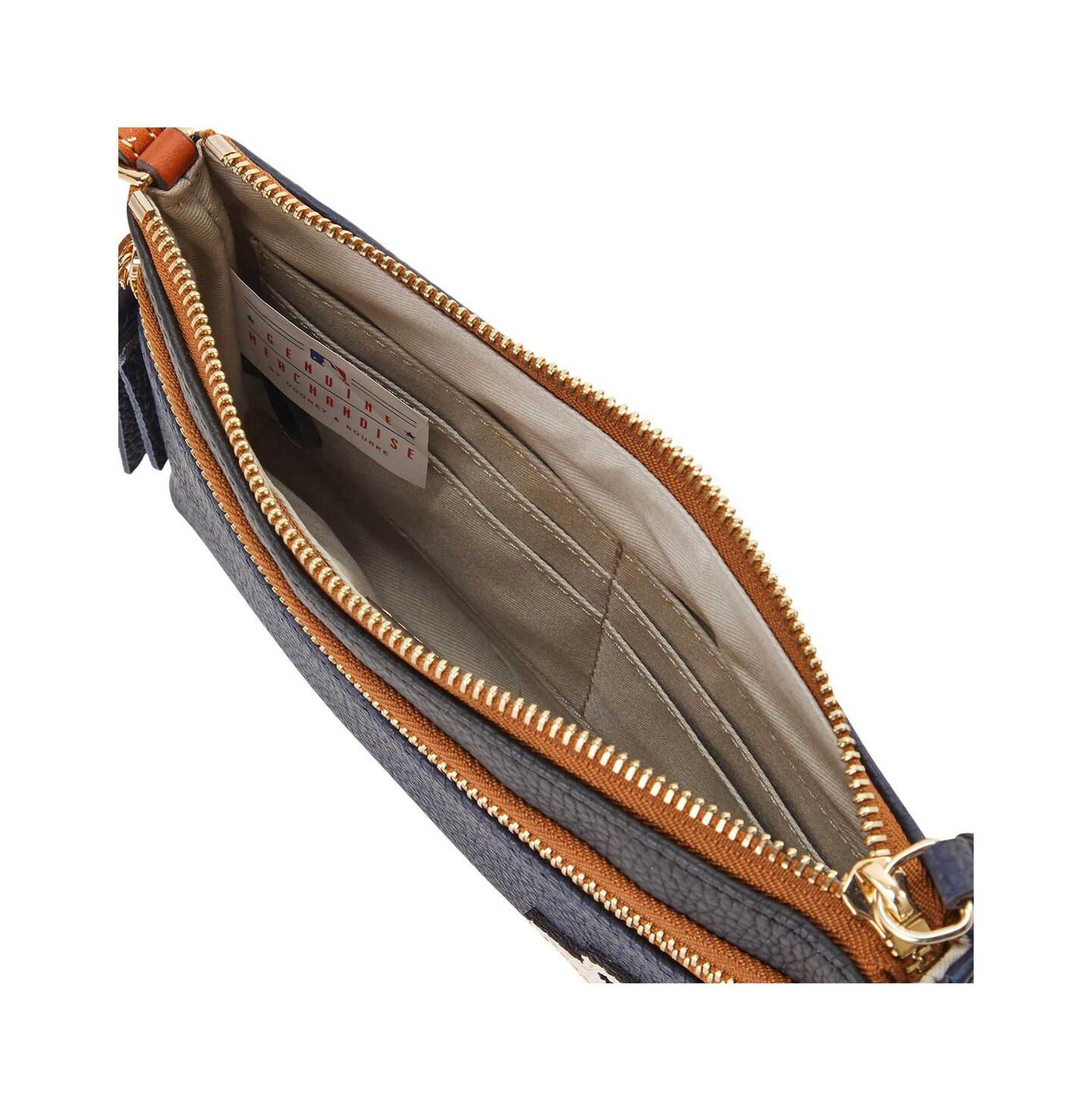 Женская сумка Dooney & Bourke Houston Astros Infield Double-Zip Wristlet — фото 2