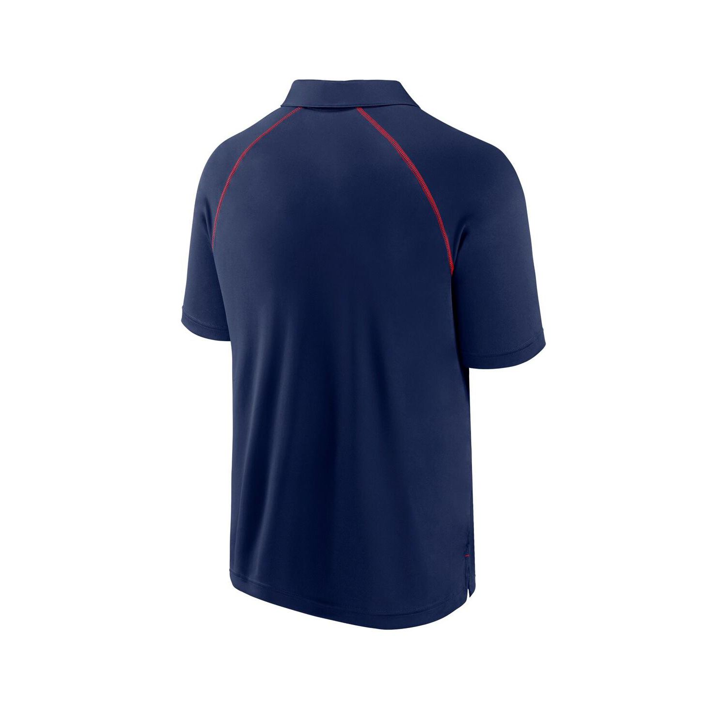 Men's Navy Boston Red Sox Strong Alone Raglan Polo