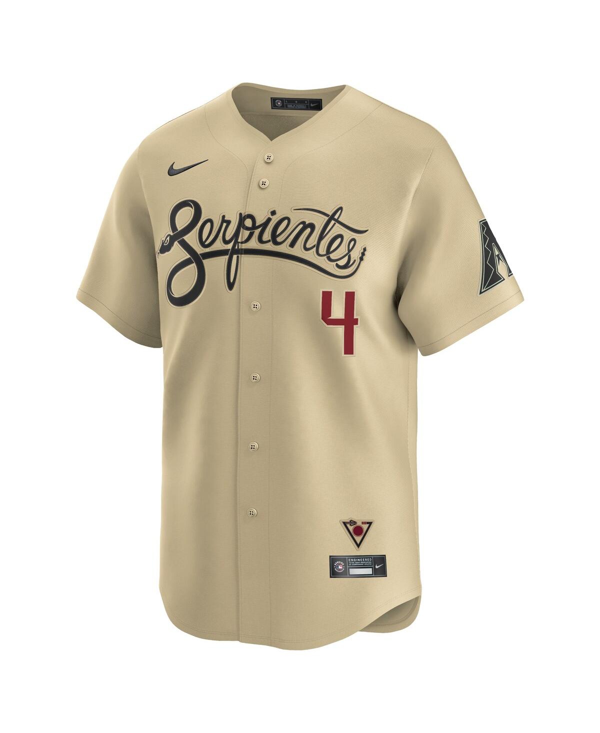 Nike Men's Ketel Marte Sand Arizona Diamondbacks City Connect Limited Player Jersey