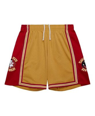 Men's Gold Florida State Seminoles 1992/93 Throwback Jersey Shorts