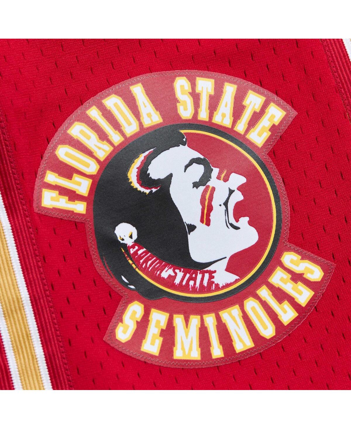 Mitchell & Ness Men'sFlorida State Seminoles 1992/93 Throwback Jersey Shorts - Gold