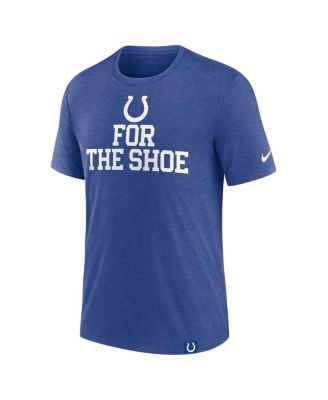 Men's Royal Indianapolis Colts Blitz Tri-Blend T-Shirt