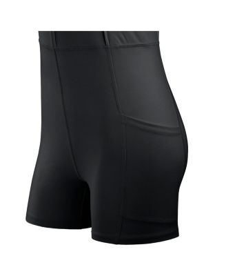 Women's Black San Francisco 49ers Studio Boost Athletic Half-Zip Dress