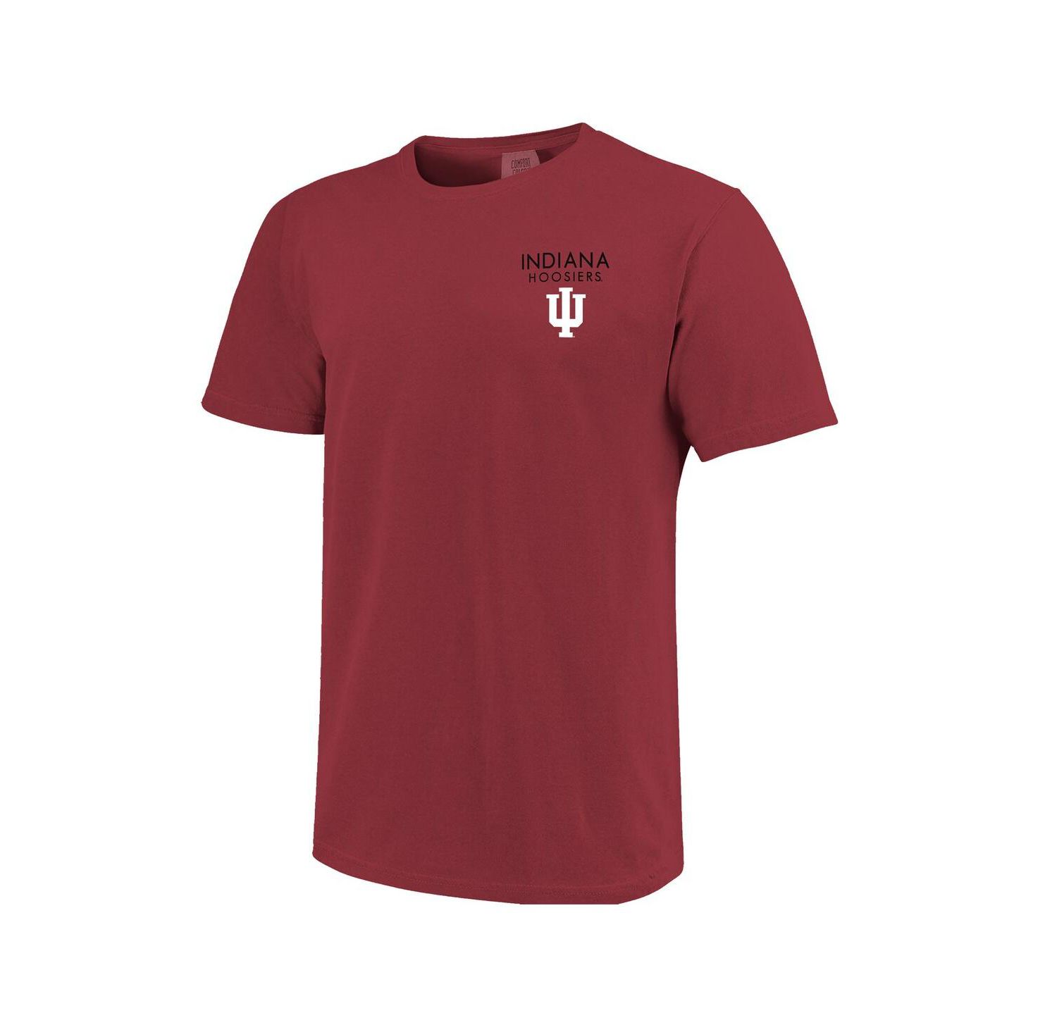 Men's and Women's Crimson Indiana Hoosiers Scenic Comfort Colors T-Shirt