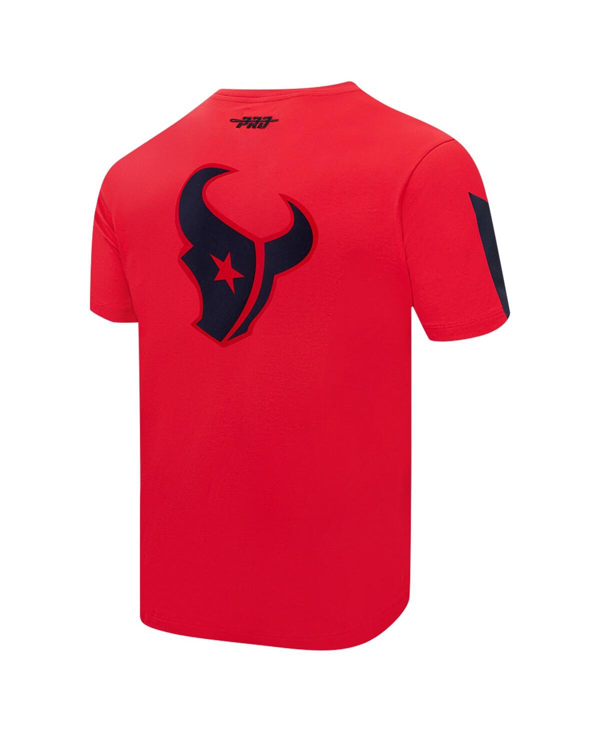 Pro Standard Men's Red Houston Texans Alternate Logo T-shirt In Red