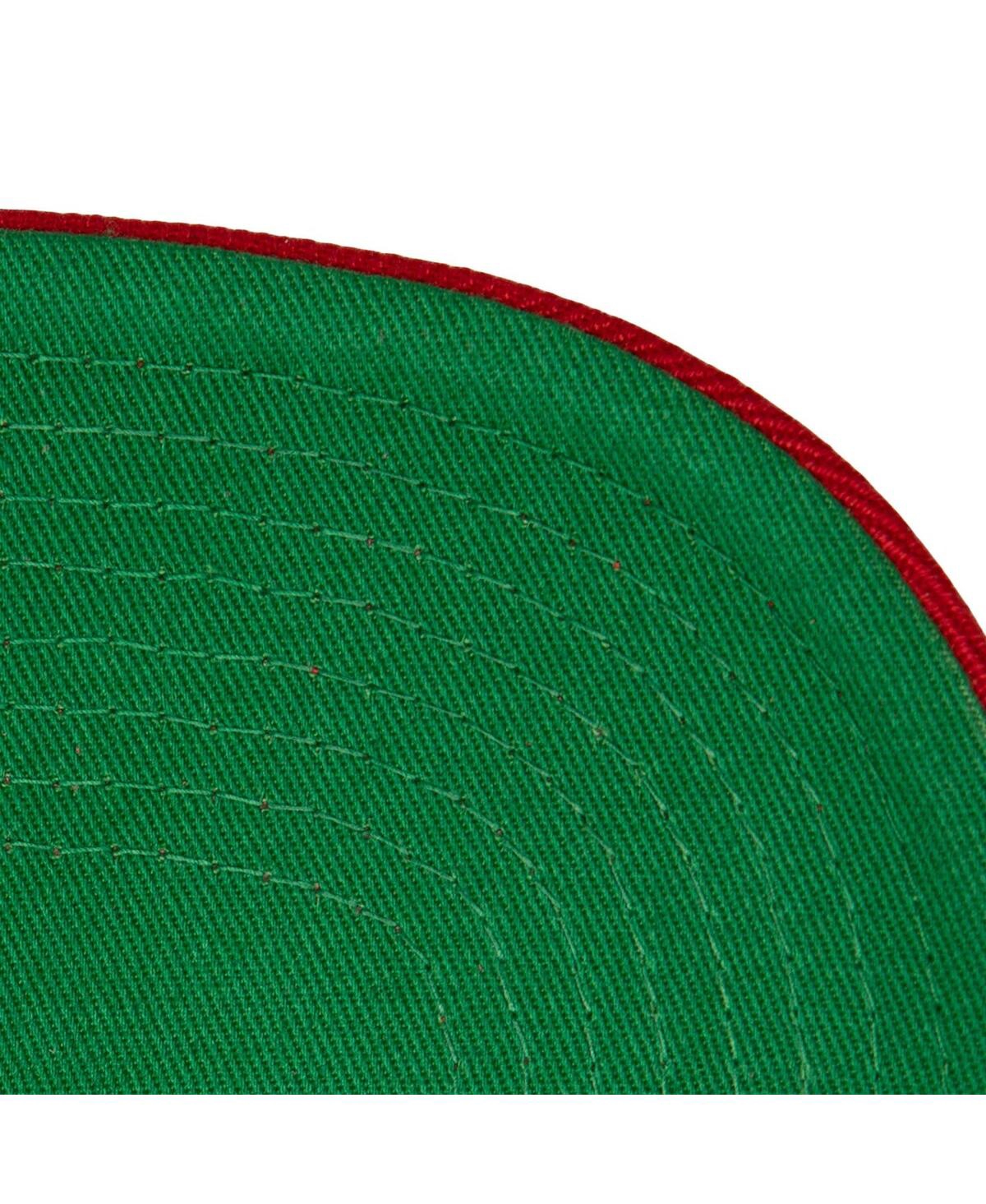 Mitchell & Ness Men's Cream/red Miami Heat 3x Nba Champions Soul Legacy Defined Snapback Hat In Cream Red