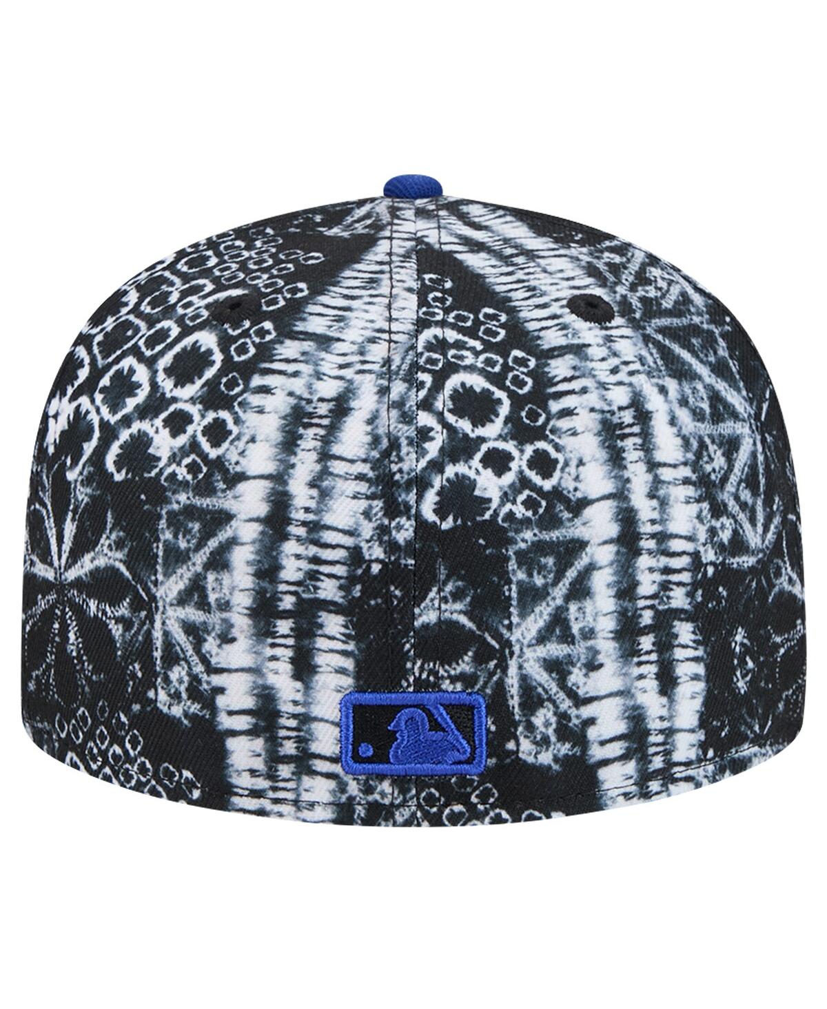 NEW ERA MEN'S BLACK CHICAGO CUBS SANDS 59FIFTY FITTED HAT 