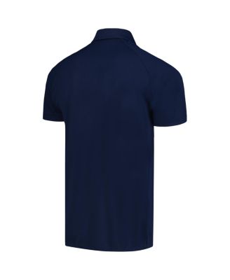Men's Navy Seattle Mariners Sector Batter Up Raglan Polo