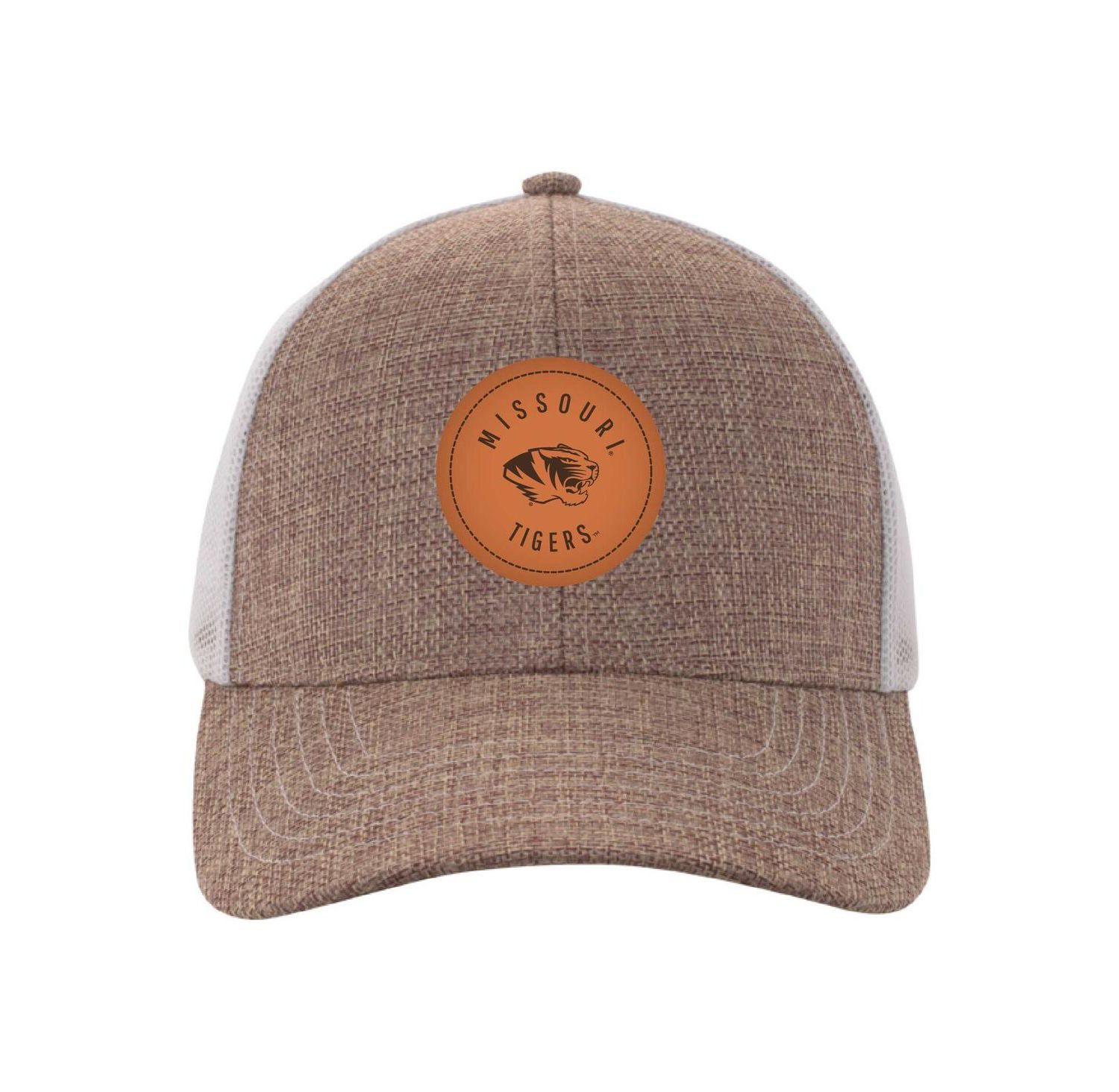 Men's Tan/White Missouri Tigers Pregame Adjustable Hat