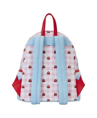 Loungefly Strawberry Shortcake Denim Pocket Mini Backpack  display picture 1
