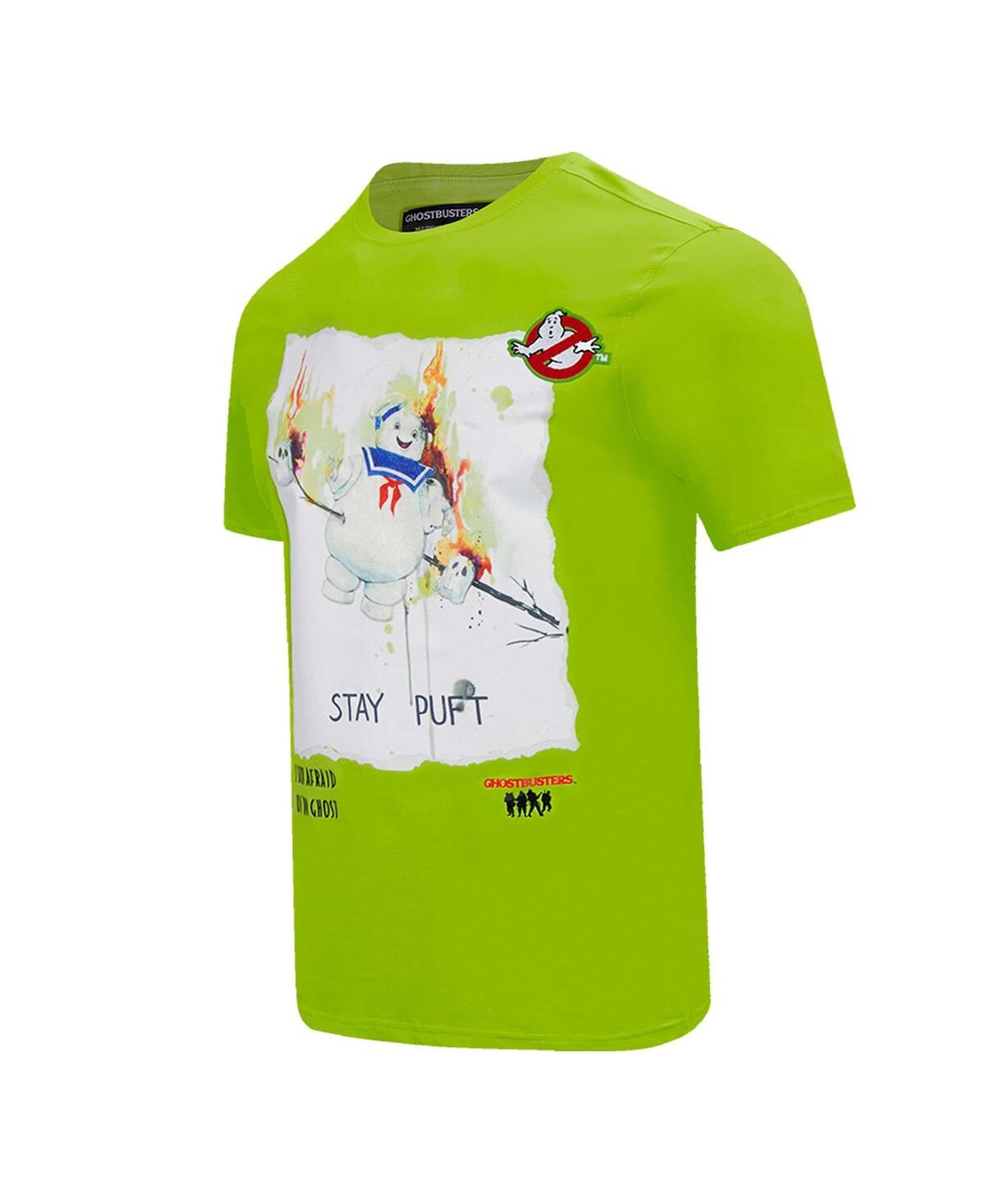 FREEZE MAX MEN'S AND WOMEN'S GREEN GHOSTBUSTERS MARSHMALLOW T-SHIRT 