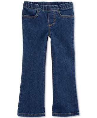 Carter's - Toddler Girls Flare-Leg Pull-On Denim Jeans