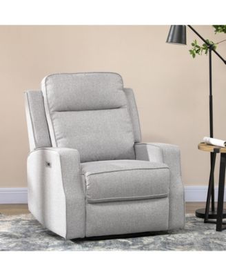 Electric Power Recliner Armchair with USB Port, Sofa Recliner, Gray