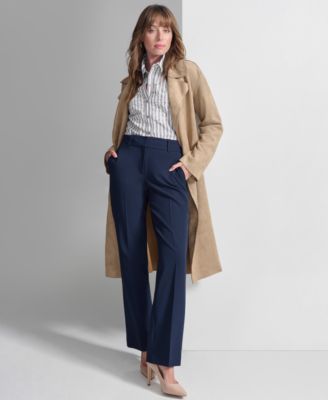 Faux Suede Trench Coat Puff Print Shirt Sutton Pants