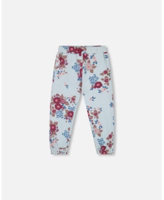 Deux Par Deux Fleece Sweatpants - Blue Deux Par Deux Fleece Sweatpants - Blue