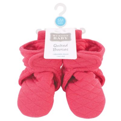 Baby Girls Quilted Booties