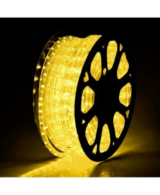 150' 2 Wire LED Rope Light Home In/Outdoor Party Xmas Lighting