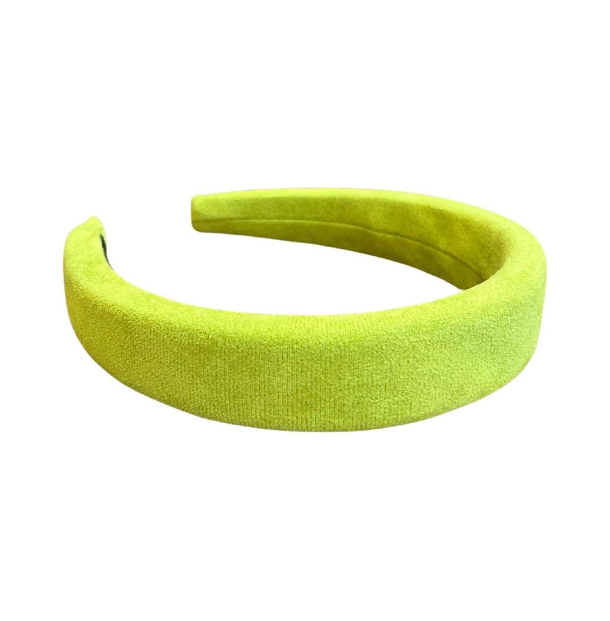 Padded Headband - Chartreuse - Bright Green