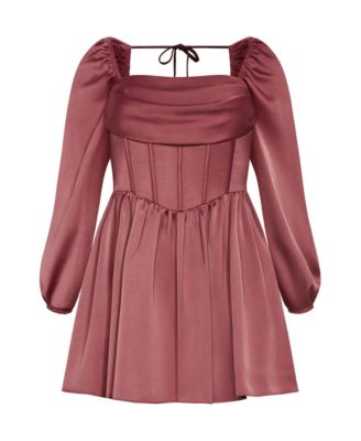 Plus Size Flirty Corset Dress