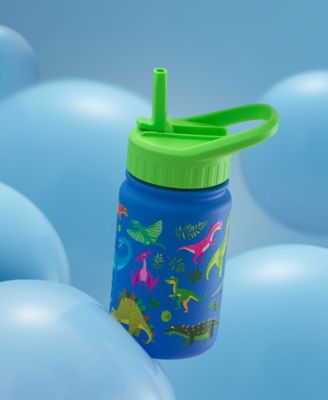 Kids Stainless Steel Water Bottle with Straw Lid, 12oz