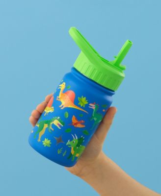 Kids Stainless Steel Water Bottle with Straw Lid, 12oz