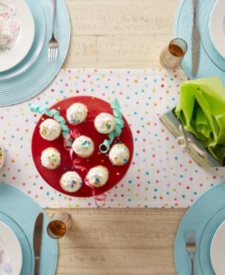 Embellished Reversible Table Runner, 14"x72"