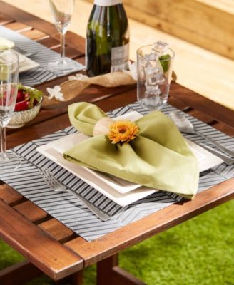 Textured Twill Weave Placemat Set of 6