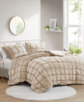 Velvet Dream Puff 3-Pc. Comforter Set, King